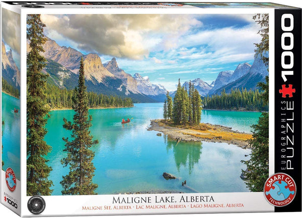 EuroGraphics Maligne Lake Alberta Puzzle, 1000-Piece