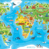 Educa - Monuments World Map Jigsaw Puzzle (150 Pieces)