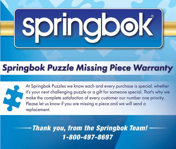 Springbok Puzzles - Blue Birds - 36 Piece Jigsaw Puzzle - Large 23.5