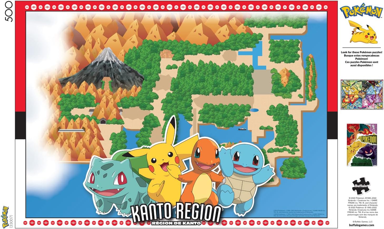 Buffalo Games 500-Piece Pokémon Birthday Party Interlocking Jigsaw Puzzle Buffalo Games 500-Piece Pokémon Birthday Party Interlocking Jigsaw Puzzle