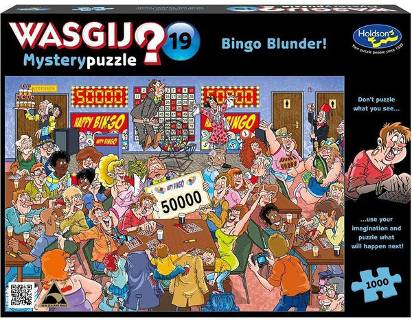 Holdson - Wasgij Mystery 19 Bingo Blunder Jigsaw Puzzle (1000 Pieces)