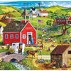 Masterpieces - Americana by Bob Pettis School Days Ez Grip Jigsaw Puzzle (500 Pieces)