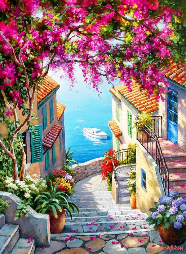 Anatolian - Stairs To The Sea Jigsaw Puzzle (1000 Pieces)