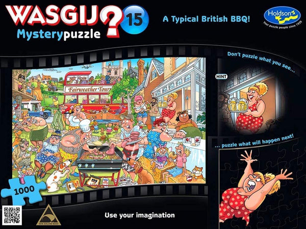 Holdson - Wasgij Mystery 15 British Bbq Jigsaw Puzzle (1000 Pieces)