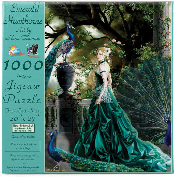 Sunsout - Emerald Hawthorne by Nene Thomas Jigsaw Puzzle (1000 Pieces)