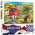 Masterpieces - Americana by Bob Pettis School Days Ez Grip Jigsaw Puzzle (500 Pieces)