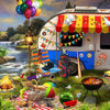 Funbox - Holiday Days Caravanning Jigsaw Puzzle (1000 Pieces)