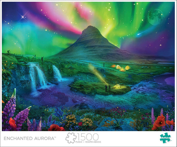 Buffalo Games - Enchanted Aurora - 1500 Piece Jigsaw Puzzle