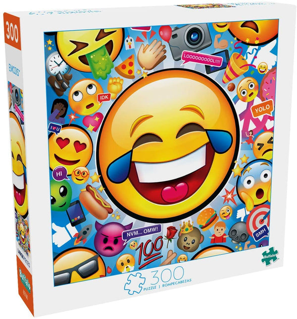 Buffalo Games - Emojis - 300 Large Piece Jigsaw Puzzle