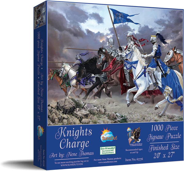 Sunsout - Knights Charge Jigsaw Puzzle (1000 Pieces)