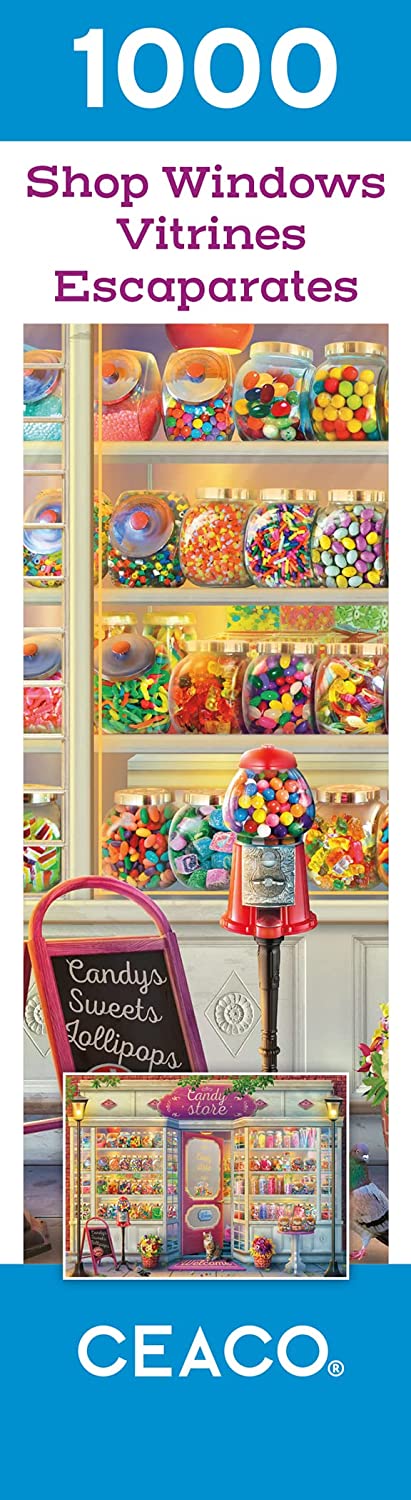 Ceaco - Shop Windows - Candy Store Jigsaw Puzzle (1000 Pieces)