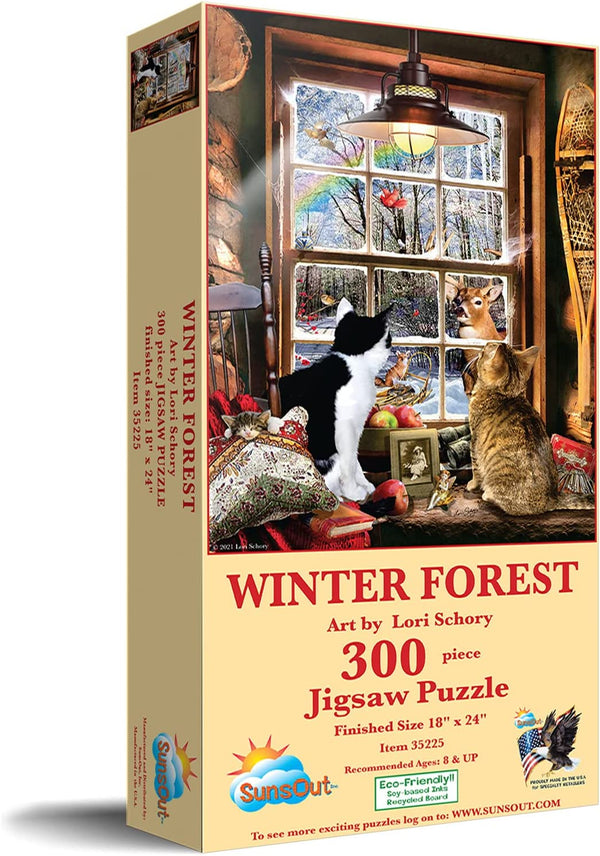 Sunsout - Winter Forest XL Jigsaw Puzzle (300 Pieces)