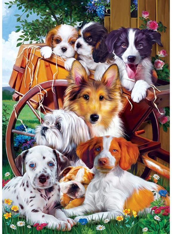 Masterpieces - Furry Friends Ready for Work Jigsaw Puzzle (1000 Pieces)