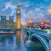 EuroGraphics - Christmas Eve in London Jigsaw Puzzle (1000 Pieces)