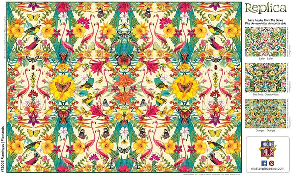 Masterpieces - Replica Flamingos Jigsaw Puzzle (1000 Pieces)