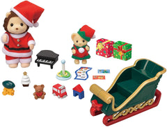 Sylvanian Families - Mr.Lion's Winter Sleigh - Dollhouse Playsets