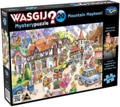 Holdson - Wasgij Mystery 20 Mountain Mayhem Jigsaw Puzzle (1000 Pieces)