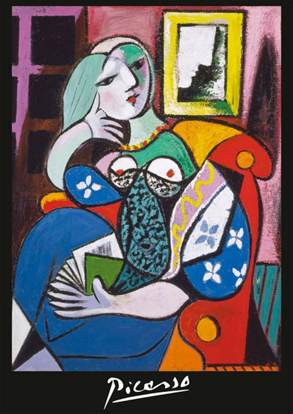 Piatnik - Lady With Book by Pablo Picasso Jigsaw Puzzle (1000 Pieces)