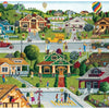 Masterpieces - Hometown Gallery Bungalowville Jigsaw Puzzle (1000 Pieces)