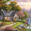 Anatolian - Stonybrook Falls Cottage by Sung Kim Jigsaw Puzzle (2000 Pieces)