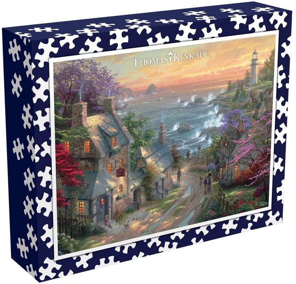 Ceaco Perfect Piece Count Puzzle - Thomas Kinkade - The Village Lighthouse