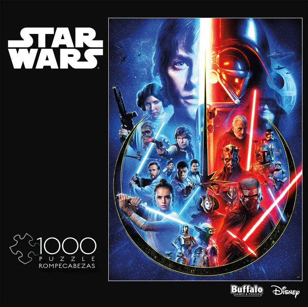 Star Wars™ - Celebrating The Skywalker Saga - 1000 Piece Jigsaw Puzzle