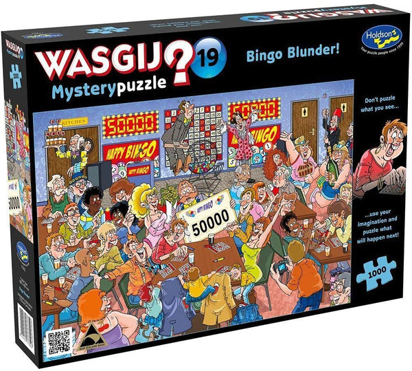 Holdson - Wasgij Mystery 19 Bingo Blunder Jigsaw Puzzle (1000 Pieces)