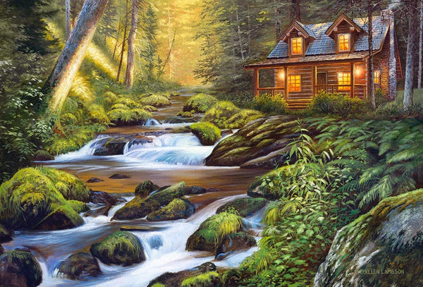 Castorland - Creek Side Comfort Jigsaw Puzzle (1000 Pieces)