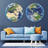 Educa - 2x800 Piece Planet Earth Round Jigsaw Puzzle (1600 Pieces)