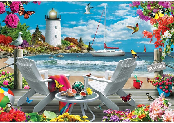 Masterpieces - Signature Collection - Coastal Escape Jigsaw Puzzle (2000 Pieces)