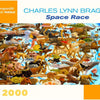 Pomegranate - Space Race by Charles Lynn Bragg Jigsaw Puzzle (2000 Pieces)