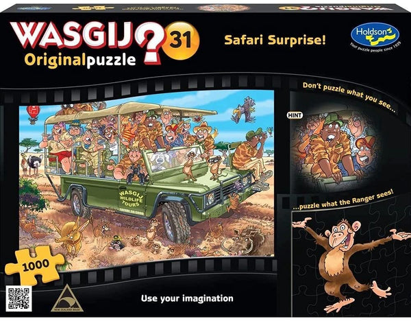Holdson - Wasgij 31 Safari Surprise Jigsaw Puzzle (1000 Pieces)