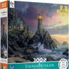 Ceaco - Inspirations Collection - Rock of Salvation by Thomas Kinkade Jigsaw Puzzle (300 Pieces)