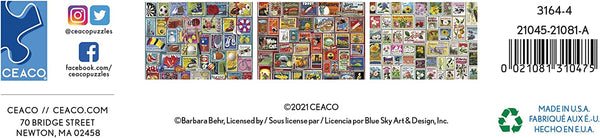 Ceaco - Stamps - Sports Jigsaw Puzzle (1000 Pieces)