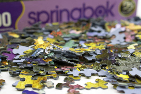 Springbok Puzzles - Winter Visitors Jigsaw Puzzle - 1000 Pieces - 30