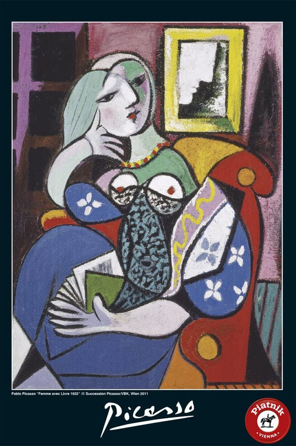 Piatnik - Lady With Book by Pablo Picasso Jigsaw Puzzle (1000 Pieces)