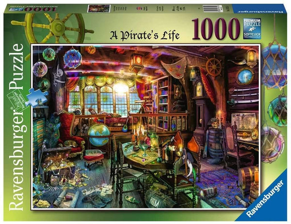 Ravensburger - A Pirates Life by Aimee Stewart Jigsaw Puzzle (1000 Pieces)