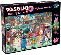 Holdson - Wasgij Destiny 21 Highway Hold-up Jigsaw Puzzle (1000 Pieces)
