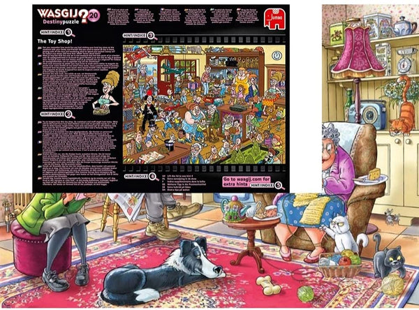 Holdson - Wasgij Destiny 20 Toy Shop Jigsaw Puzzle (1000 Pieces)