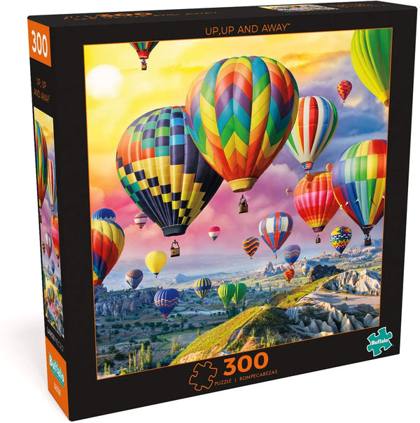 Buffalo Games - Up Up and Away - 300 Large Piece Jigsaw Puzzle