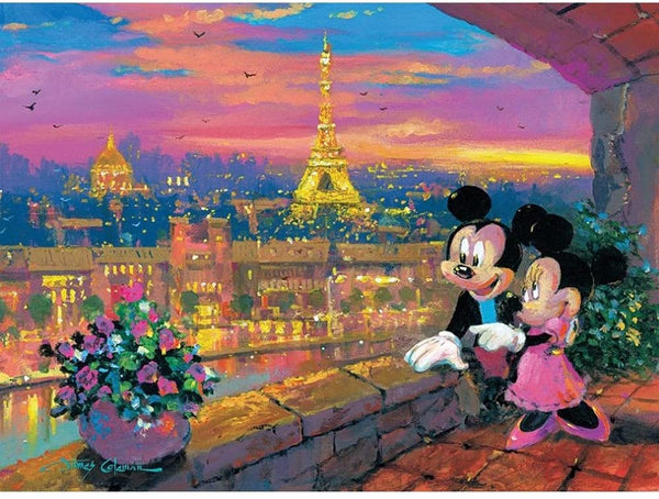 Ceaco Disney Mickey Mouse Fine Art Paris Sunset Puzzle (1000 Piece)