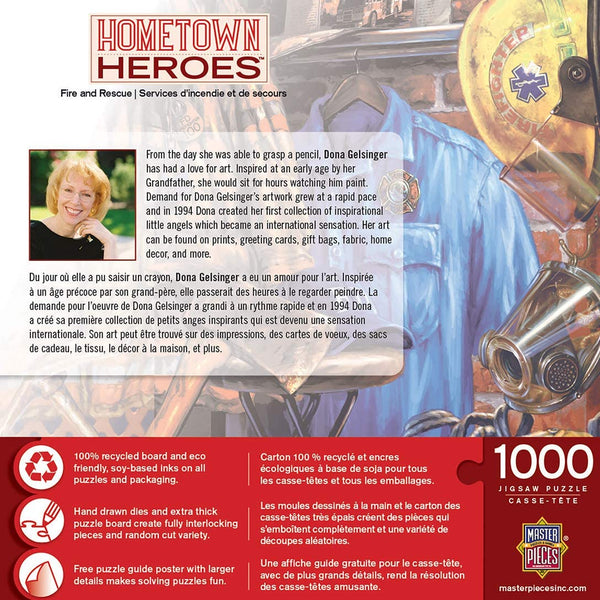 Masterpieces - Hometown Heroes Fire and Rescue Jigsaw Puzzle (1000 Pieces)