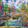 Cobble Hill - Amsterdam Canal 1000 Piece Jigsaw Puzzle
