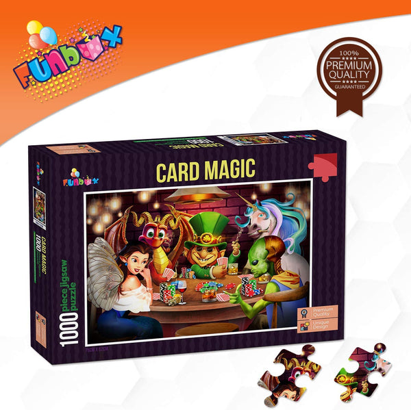 Funbox - Card Magic Jigsaw Puzzle (1000 Pieces)