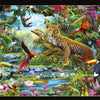 Buffalo Games - Vivid Collection - Leopard Jungle - 1000 Piece Jigsaw Puzzle