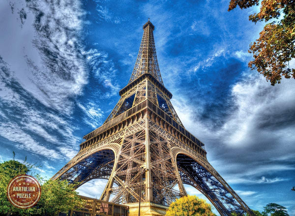 Anatolian - Eiffel Tower by Sefik Bayram Jigsaw Puzzle (1000 Pieces)