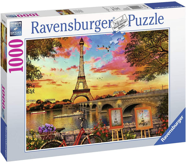 Ravensburger - The Banks of The Seine Jigsaw Puzzle (1000 Pieces)