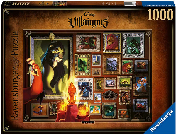 Ravensburger - Villainous Scar Jigsaw Puzzle (1000 Pieces)