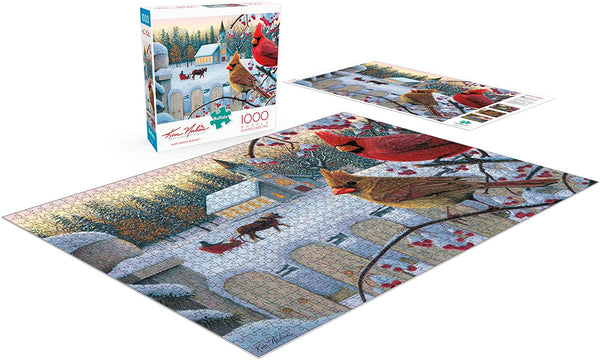 Buffalo Games - Kim Norlien - White Crimson Morning - 1000 Piece Jigsaw Puzzle