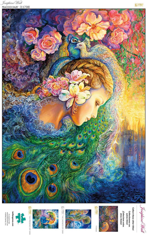 Buffalo Games - Josephine Wall - Peacock Daze - 1000 Piece Jigsaw Puzzle